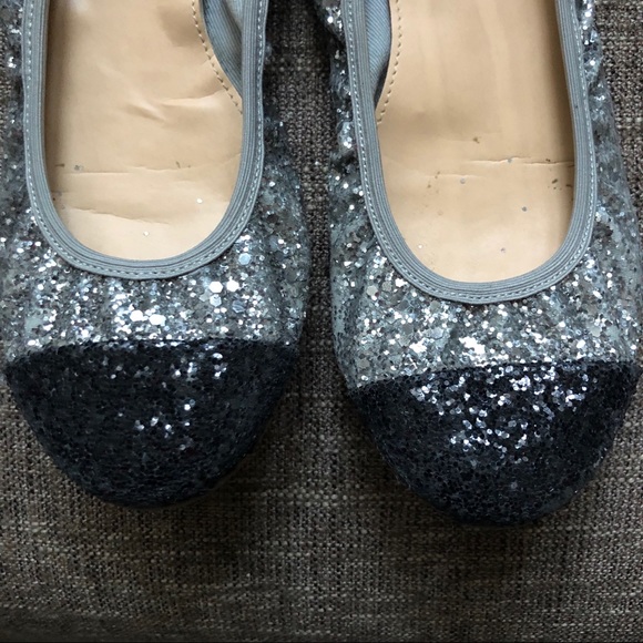 J. Crew glitter ballet flats - Picture 2 of 5